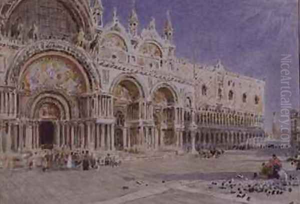 St Marks Basilica Venice - view 1