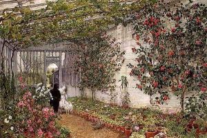 The Conservatory from The Water Babies by Charles Kingsley by Albert Goodwin