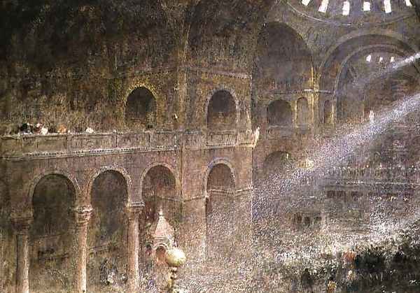St Marks Basilica Venice from the gallery - view 1