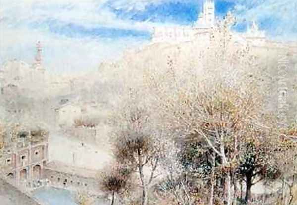 The Fonte Branda Siena - view 1