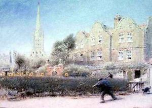 Norwich and the Chimney Sweep by Albert Goodwin