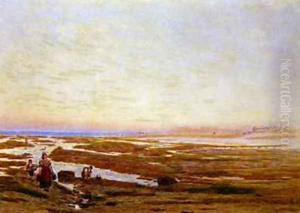 Low Tide on the South Coast near Brighton - view 1
