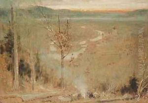 Thun Switzerland by Albert Goodwin