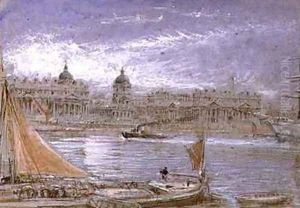 View of Greenwich from the Thames