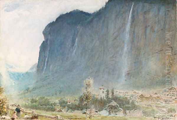 Lauterbrunnen Valley, Switzerland - view 1