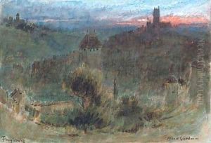 Freyburg, Germany by Albert Goodwin