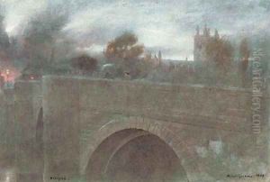 Hereford by Albert Goodwin