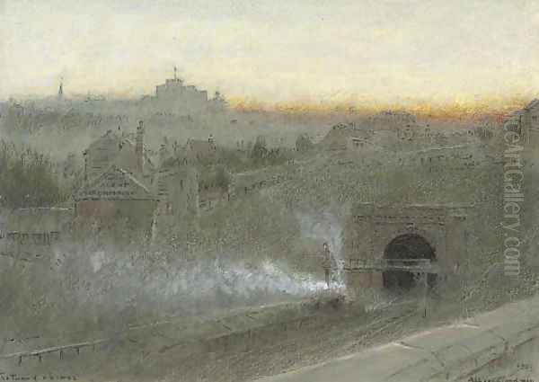 The tunnel, Lewes - view 1