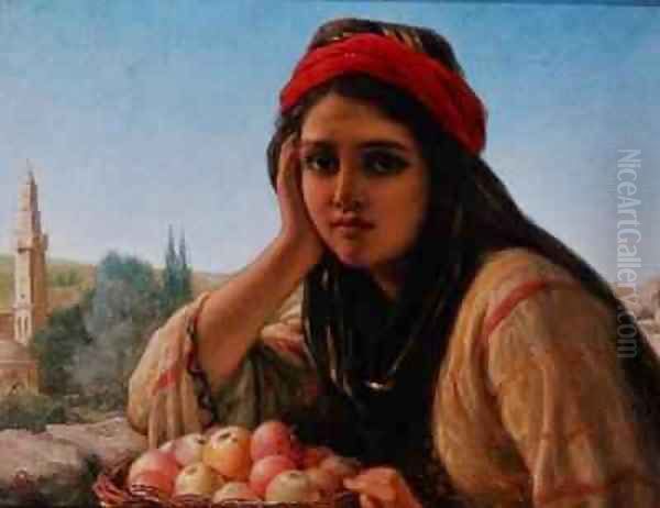 Syrian Fruit Seller - view 1