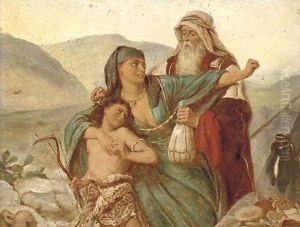 Hagar and Ishmael by William Gale