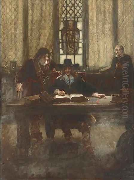 King Charles I in the Bodleian Library - view 1