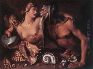 Neptune and Amphitrite by Jacob de II Gheyn
