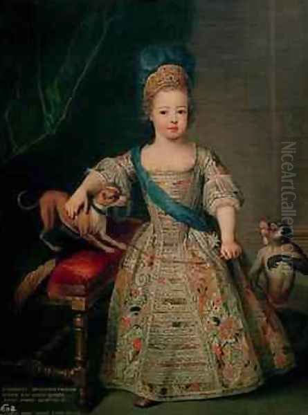 Louis XV 1710-74 as a child - view 1