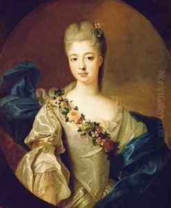 Portrait of Charlotte Aglae of Orleans by Pierre Gobert