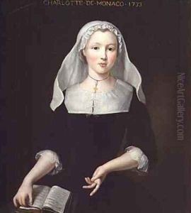 Portrait of Charlotte Grimaldi of Monaco by Pierre Gobert