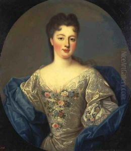 Portrait of Luiza Adelaida of Orleans by Pierre Gobert