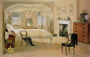 Monsieur Noufflard's Bedroom by Samuel Thomas Gill