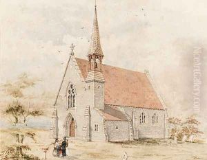 Church, South Australia by Samuel Thomas Gill