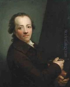 Self Portrait at 50 Years Old by Anton Graff