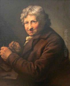 Portrait of the Painter Daniel Nikolaus Chodowiecki by Anton Graff