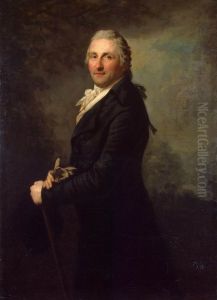 Portrait of George Leopold de Gogul by Anton Graff