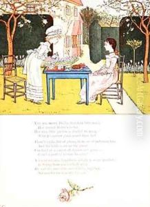 A Childrens Tea Party by Kate Greenaway