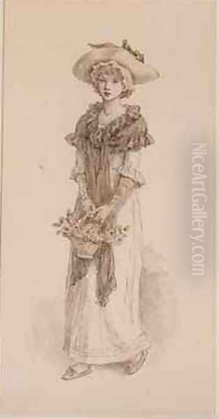 A Basket of Roses - view 1