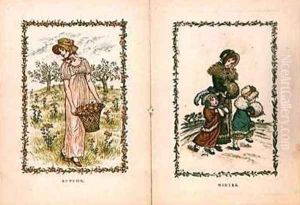 Autumn and Winter by Kate Greenaway