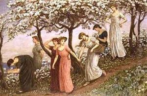 Through the White Flowers by Kate Greenaway