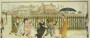 Playtime from A Day in a Childs Life by Kate Greenaway