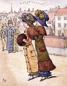 Out for a Walk by Kate Greenaway