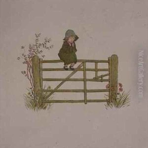 Thinking from A Day in A Childs Life by Kate Greenaway