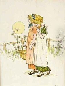 Tired from A Day in a Childs Life by Kate Greenaway