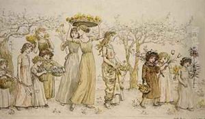 Springtime by Kate Greenaway