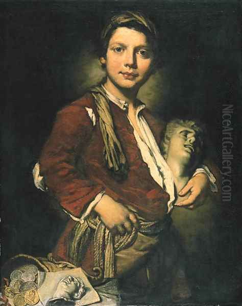 Portrait of a young sculptor - view 1