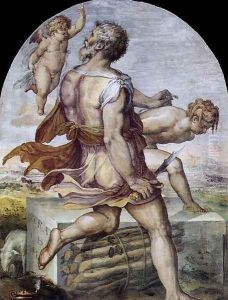 Abraham 1555 by Cristofano Gherardi