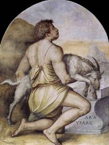 Isaac 1555 by Cristofano Gherardi