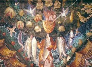 Festoon decoration (detail) 2 by Cristofano Gherardi