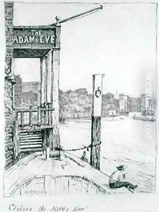 Chelsea the Adam and Eve by Walter Greaves