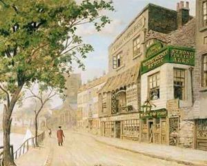 Cheyne Walk Chelsea by Walter Greaves