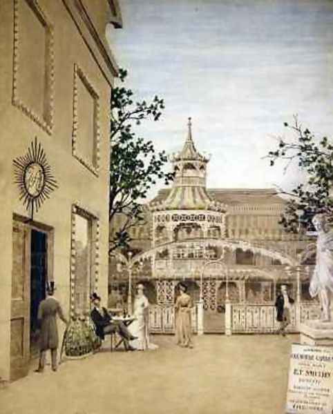 Whistler in the Cremorne Gardens Chelsea - view 1