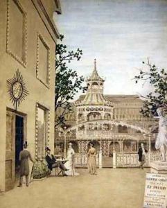 Whistler in the Cremorne Gardens Chelsea
