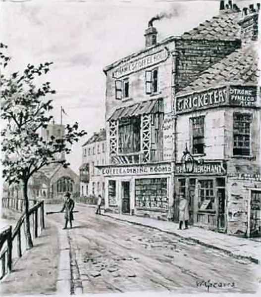 The Cricketers and the Thames Coffee House Chelsea - view 1