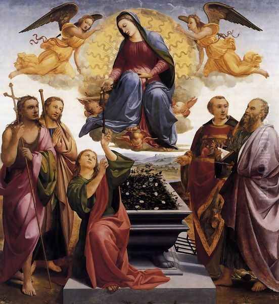 Assumption of the Virgin 1517-19 by Francesco Granacci