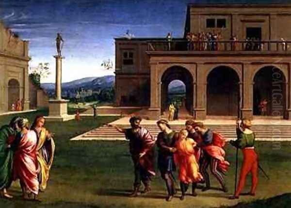 Joseph Taken to Prison - view 1