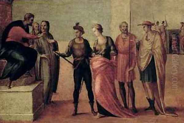 The Sentencing of St Lucy - view 1