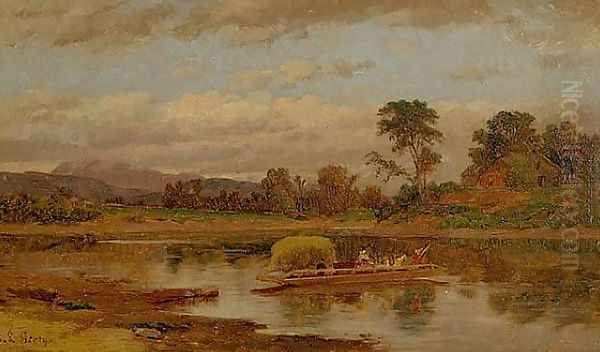 Crossing the Lake - view 1