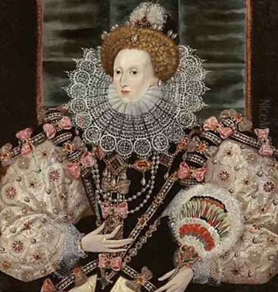 Portrait of Queen Elizabeth I The Armada Portrait - view 1