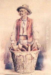 Bread Seller by Aleksander Gierymski