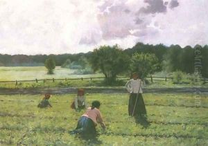 Rural Landscape by Aleksander Gierymski
